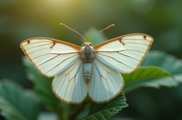 a White Moth