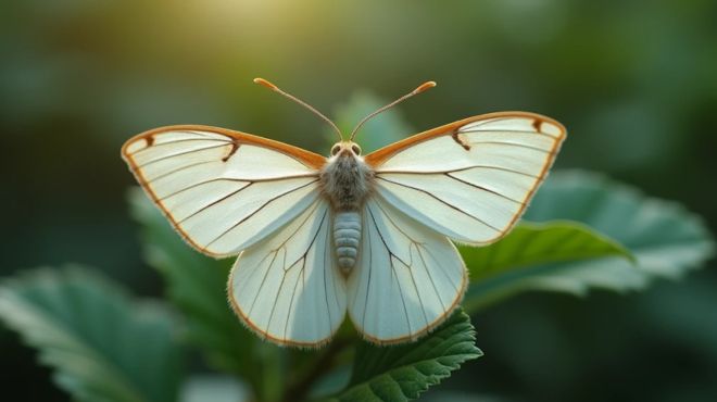 a White Moth