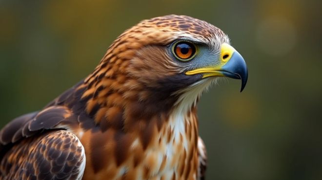 a red tailed hawk