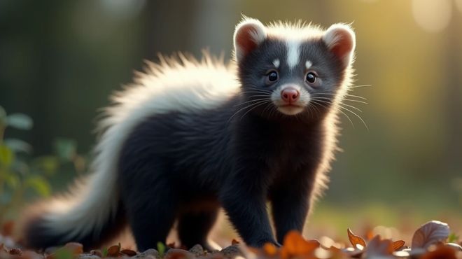 a skunk