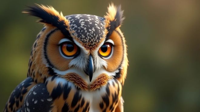 an owl